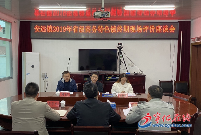 宁化安远：省级商务特色镇终期验收顺利通过