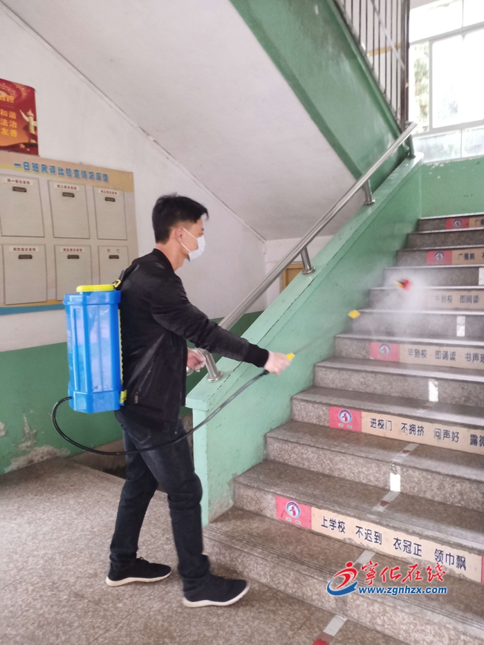宁化张水生：未雨绸缪，筑牢校园“防疫墙”