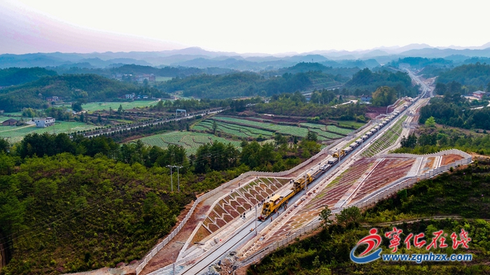 【产业突破年】兴泉铁路宁化段正式进入轨道铺设阶段