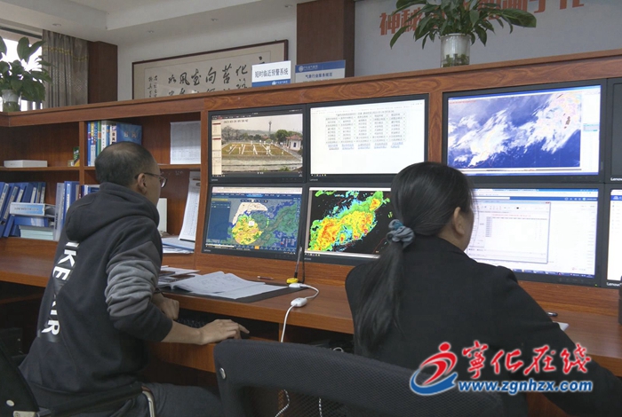 宁化：积极应对强对流天气