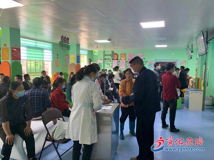 宁化安乐镇：新冠疫苗接种工作有序铺开
