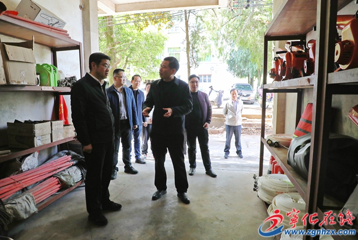 宁化县领导开展清明节前森林防灭火和祭扫服务保障工作调研