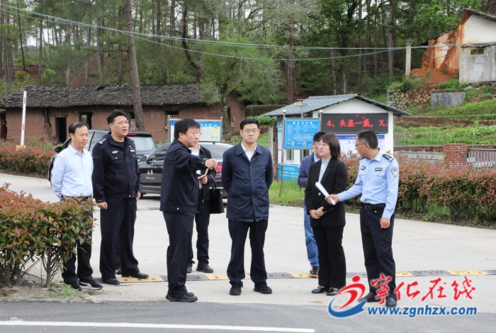 宁化县领导开展道路交通安全隐患大排查大整治等调研
