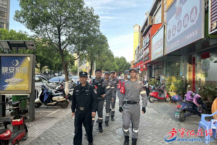 宁化整治校园周边环境护航中考